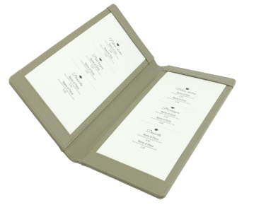 Logo trade corporate gift photo of: Menu cover 1062119