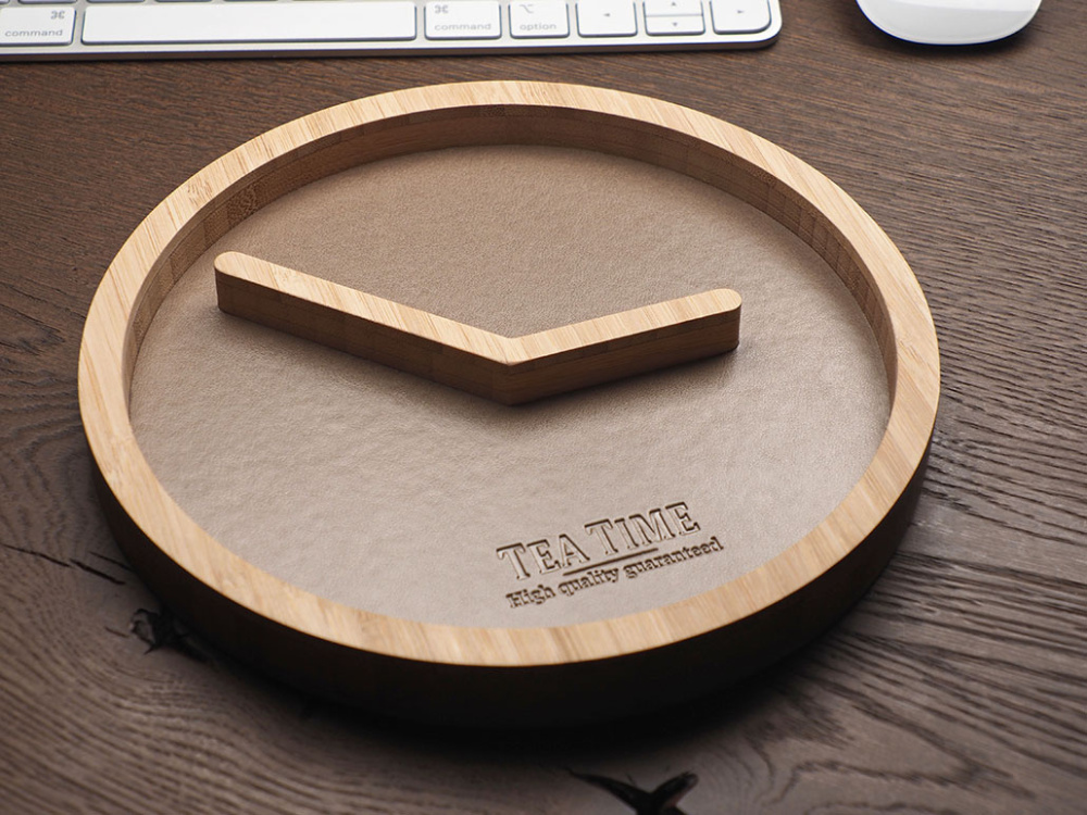Logo trade advertising products image of: Wooden organiser 1843292