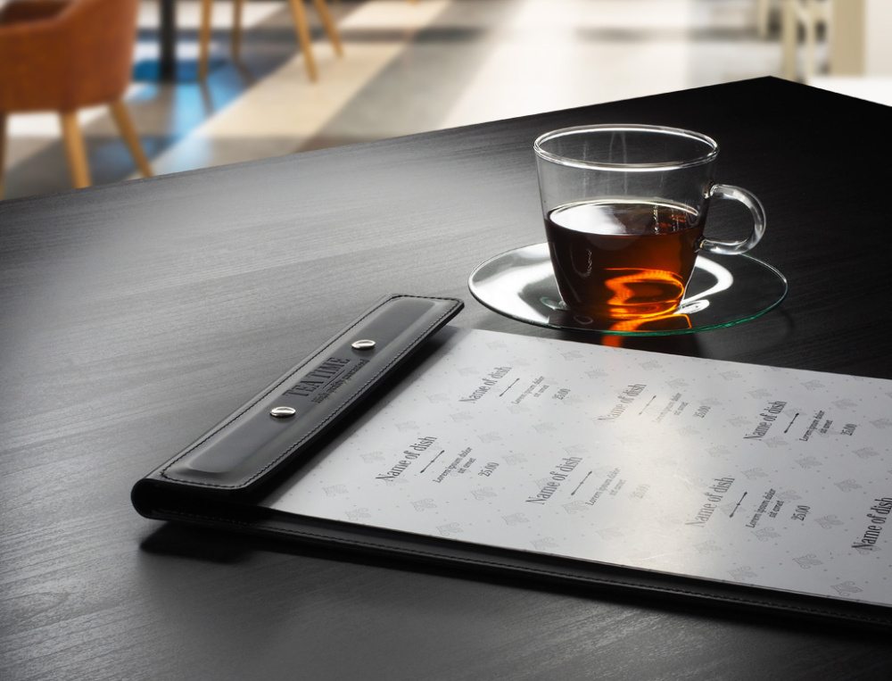 Logo trade promotional item photo of: Menu cover Armstrong 1116094