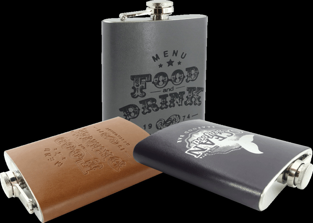 Logo trade promotional products picture of: Hip flask 425119