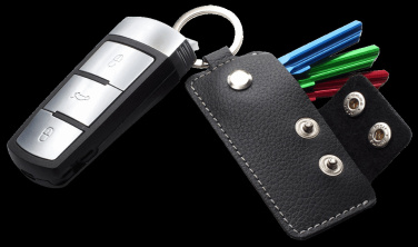 Logo trade advertising products picture of: Keyring 1276157