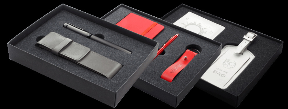 Logo trade promotional products image of: Set box (26x20,5x3,5cm) 990037