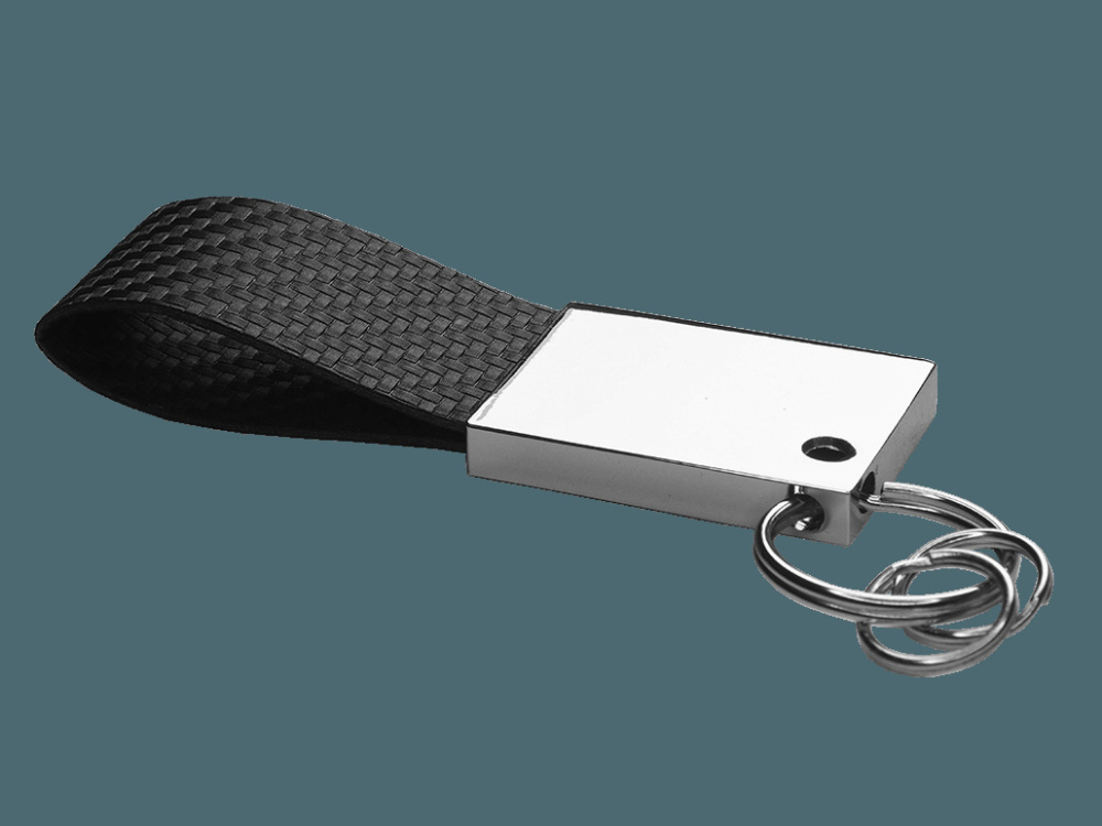 Logo trade corporate gifts image of: Keyring 909110