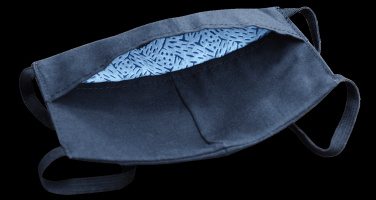 Logotrade promotional merchandise picture of: VENUS PRO cotton face mask with a pocket an HEPA filter 1378165