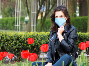 Logo trade promotional gift photo of: VENUS cotton face mask 1377165