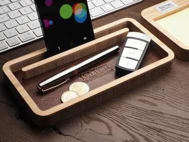 Logotrade advertising product picture of: Wooden desk organiser 1852292