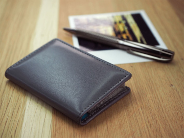 Logo trade promotional items image of: Business card holder 227119