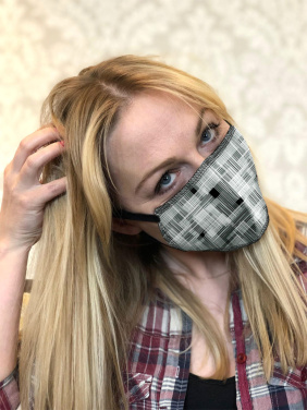 Logotrade promotional item picture of: ZEFIR cotton face mask 1400165
