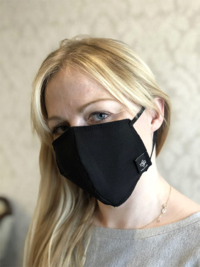 Logo trade promotional giveaways image of: ZEFIR cotton face mask 1400165