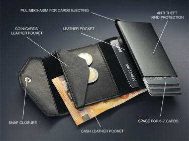 Logotrade promotional product image of: RFID wallet 1249131