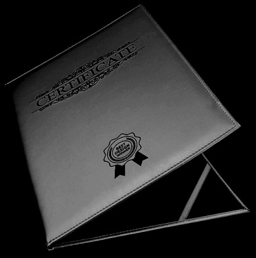 Logotrade promotional gift image of: Certificate cover 152019