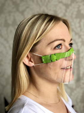 Logotrade corporate gifts photo of: HESTIA clear face shield-mask for mouth and nose 1452162