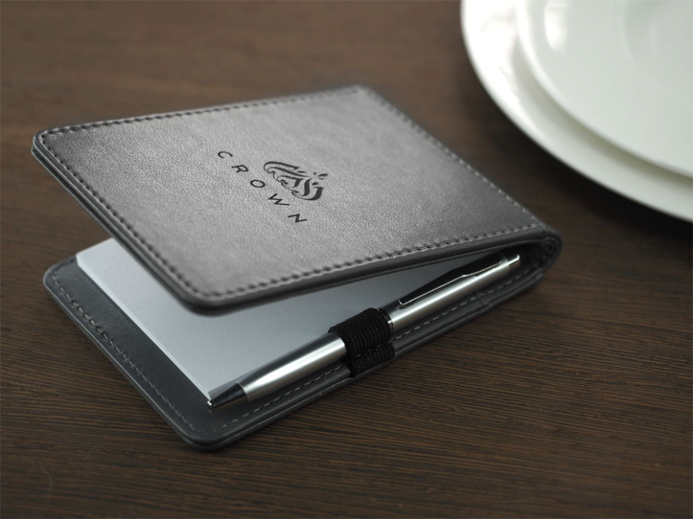 Logo trade promotional items picture of: Waiter notepad 1102119