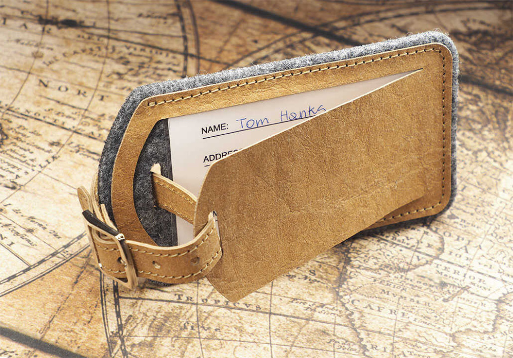 Logo trade promotional items picture of: Luggage tag 1155140