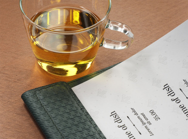 Logo trade promotional giveaways image of: Menu cover 1241239