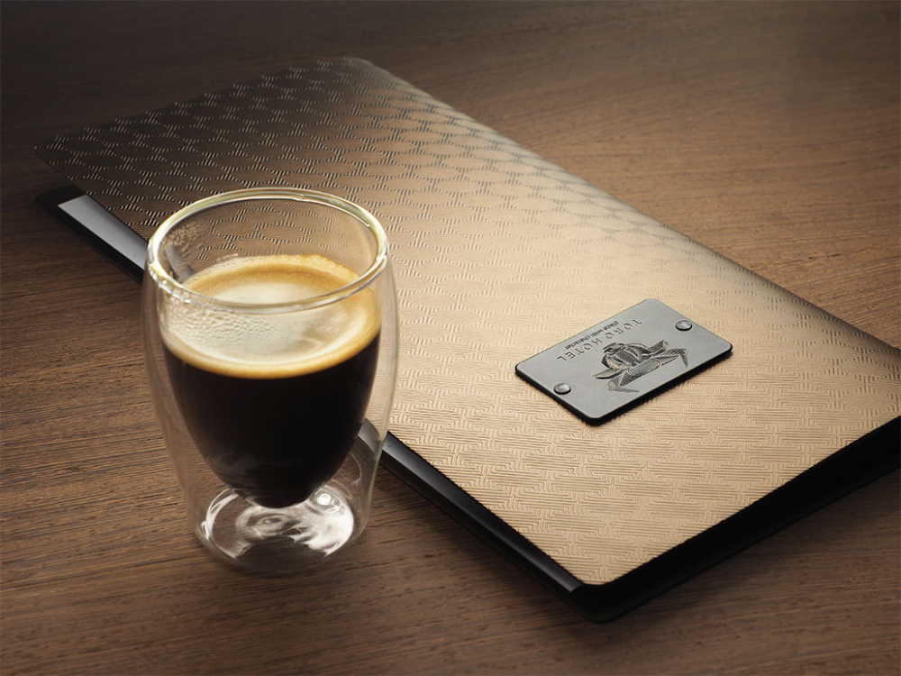 Logo trade business gifts image of: Menu cover Ambiente 1179241