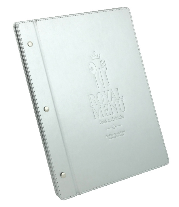 Logo trade promotional merchandise image of: Menu cover 1087119
