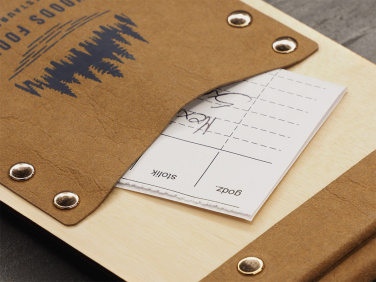 Logo trade advertising products image of: Waiter notepad 1669121