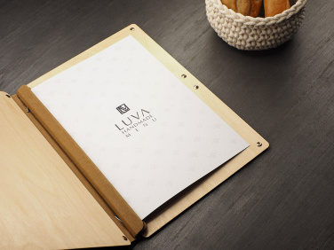 Logo trade promotional products image of: Menu cover 1665121