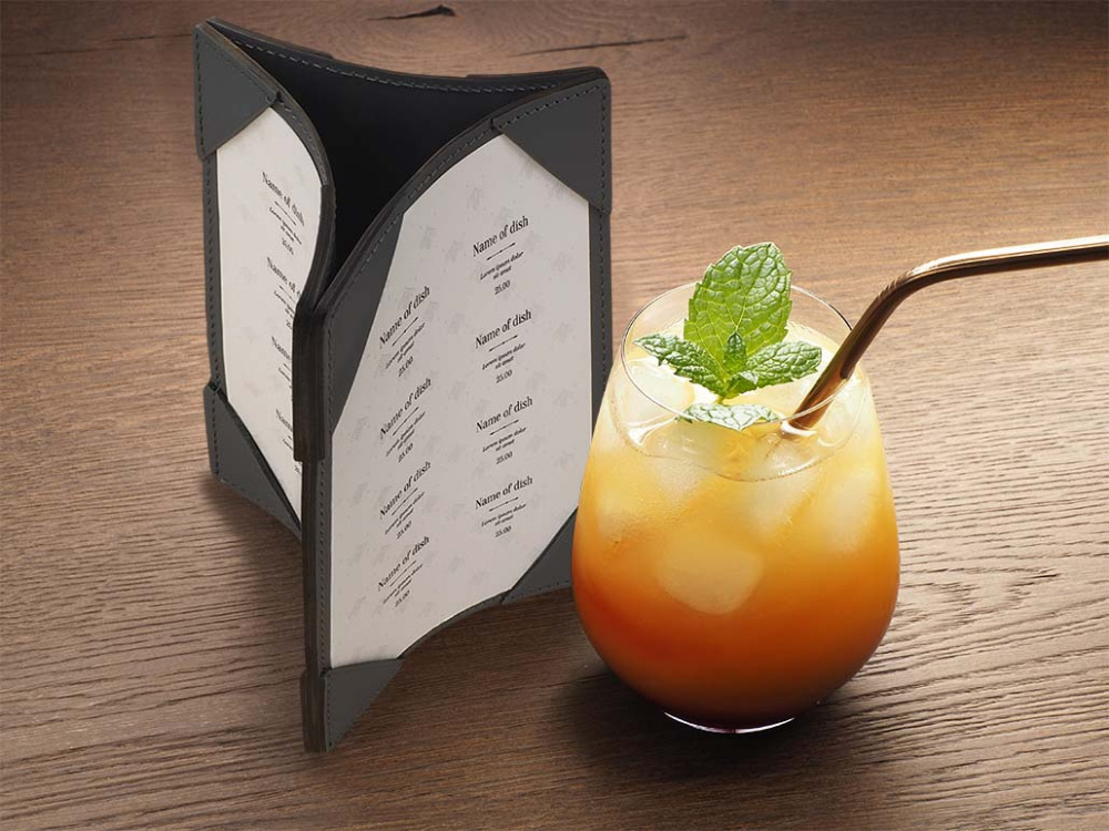 Logotrade promotional giveaway image of: Promo menu 1600094