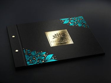 Logo trade promotional giveaway photo of: Menu cover 1681280
