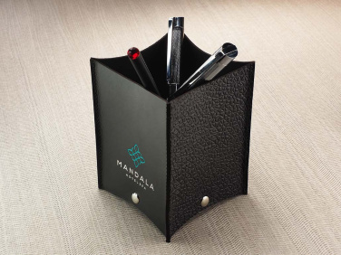 Logo trade promotional items image of: Pen holder 1659281