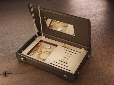 Logo trade corporate gifts image of: Jewellery box 1674094