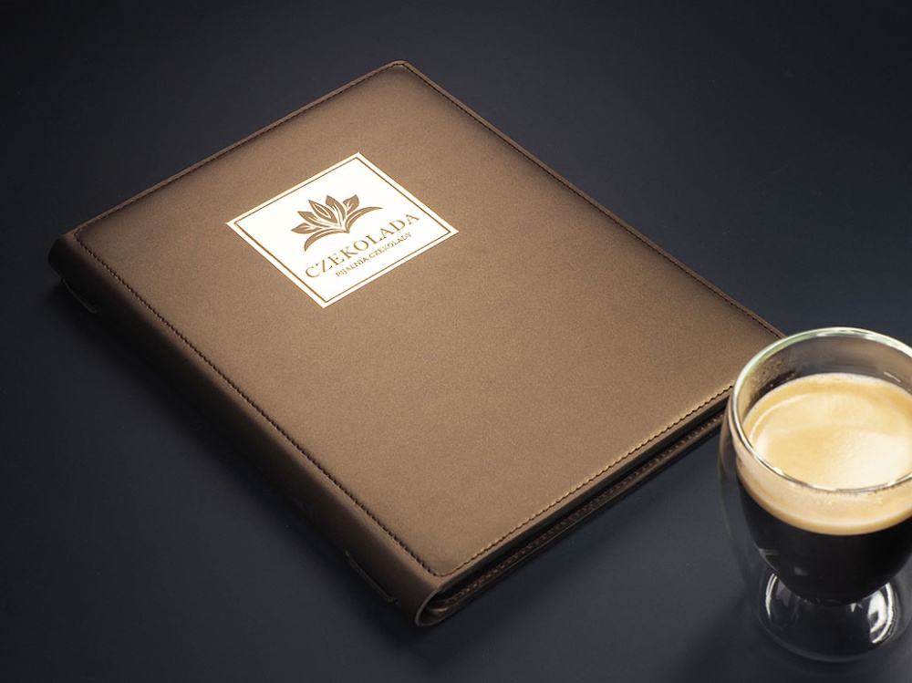 Logo trade corporate gifts picture of: Menu cover Fine Dining Pro 1634094