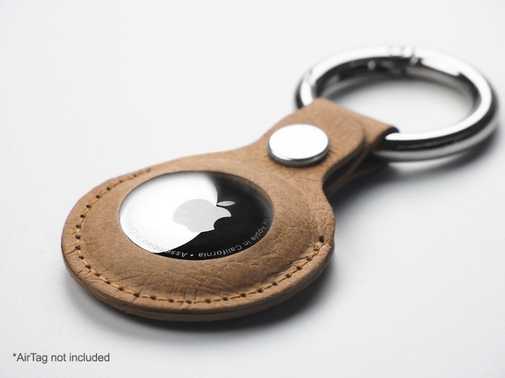 Logo trade advertising products image of: Keyring with holder for AirTag 1914106