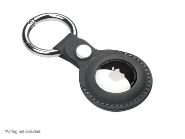 Logo trade business gift photo of: Keyring with holder for AirTag 1914106