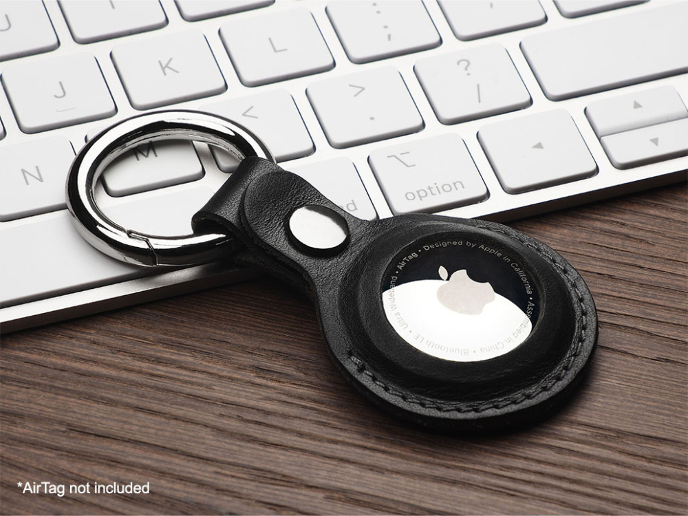 Logo trade promotional item photo of: Keyring with holder for AirTag 1914141