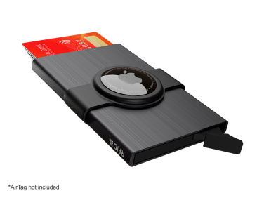 Logotrade corporate gift picture of: RFID credit card case with holder for AirTag 2163155