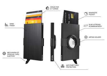 Logotrade corporate gifts photo of: RFID credit card case with holder for AirTag 2163155