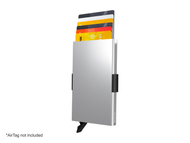 Logotrade promotional merchandise picture of: RFID credit card case with holder for AirTag 2163108
