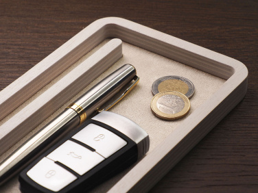 Logotrade promotional merchandise picture of: Wooden desk organiser 1818121