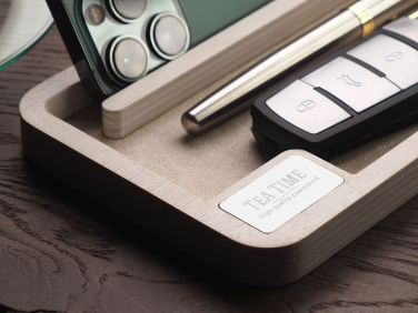 Logotrade advertising product image of: Wooden desk organiser 1818121