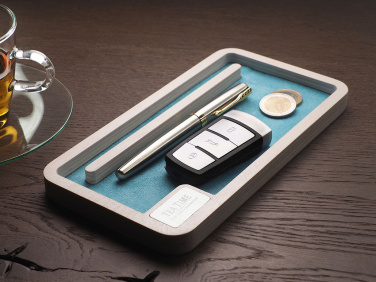 Logo trade promotional products image of: Wooden desk organiser 1818121