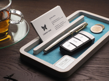 Logotrade promotional product picture of: Wooden desk organiser 1818121