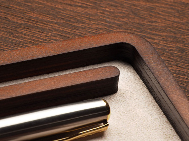 Logo trade promotional items picture of: Wooden desk organiser 1818121