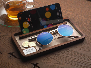 Logo trade promotional gifts picture of: Wooden desk organiser 1818121