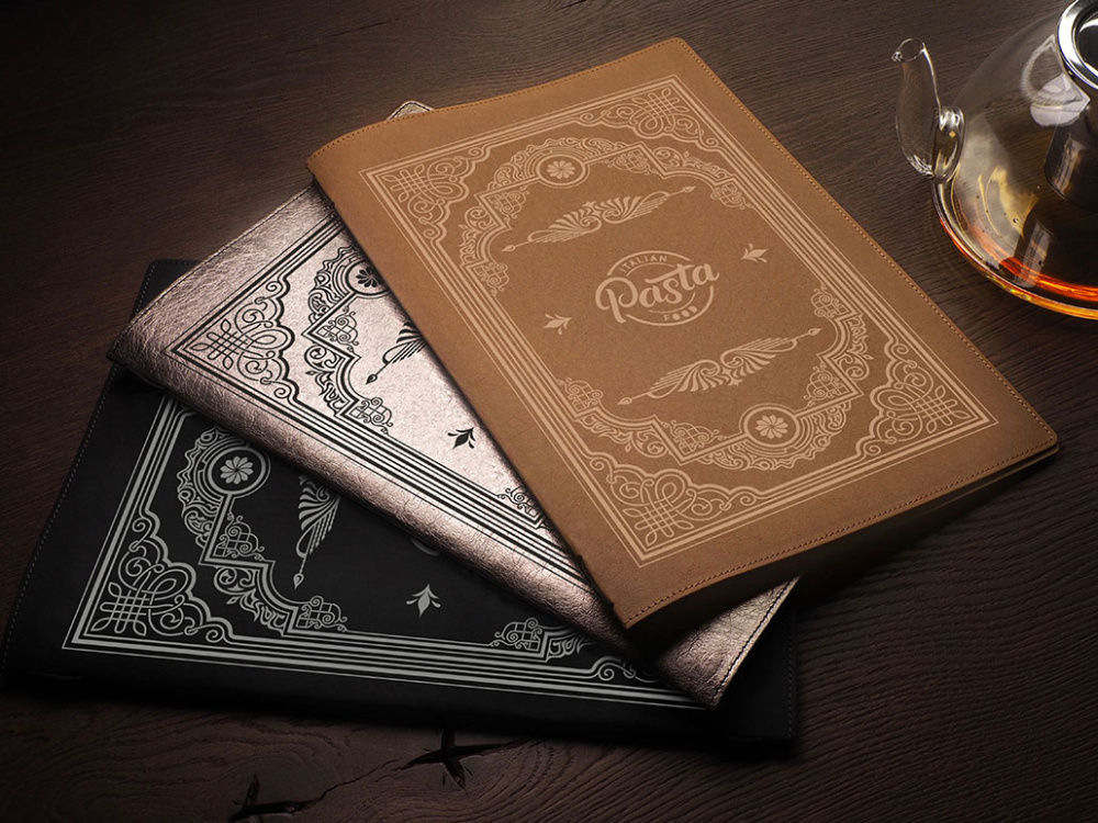 Logo trade promotional items picture of: Menu cover Ambiente 1178296