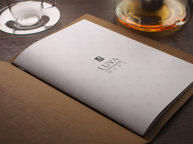 Logo trade promotional items image of: Menu cover Ambiente 1178302
