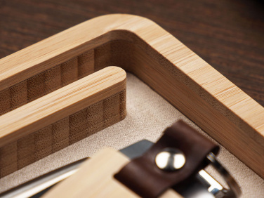 Logo trade corporate gift photo of: Wooden desk organiser 1818292