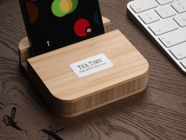 Logo trade promotional product photo of: Wooden telephone stand 1847292