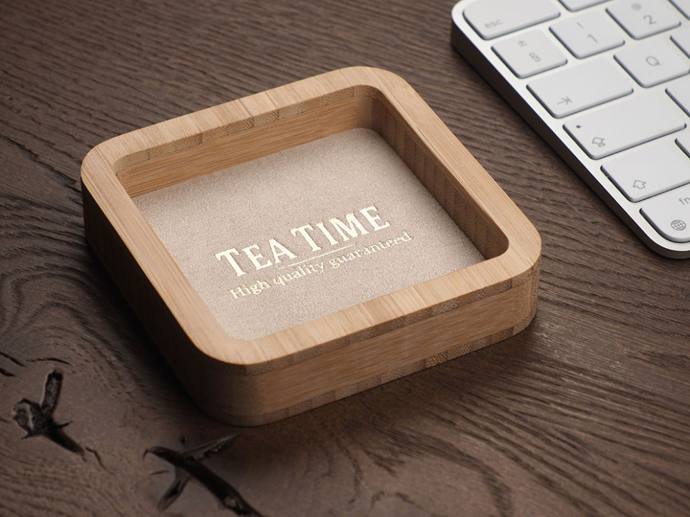 Logotrade promotional items photo of: Wooden desk organiser 1849292