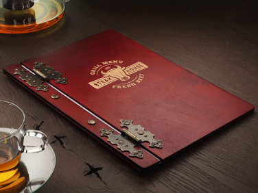 Logo trade promotional merchandise image of: Menu cover 1862121