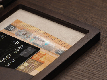 Logo trade promotional gifts picture of: Bill holder 1865121
