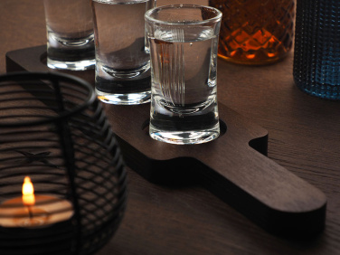 Logotrade promotional merchandise photo of: Wooden 3 Shot Serving Board 1863121
