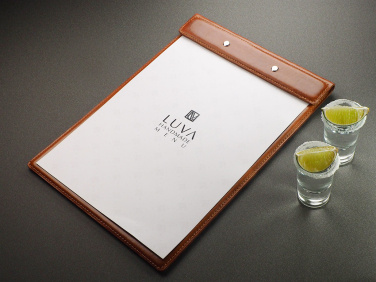 Logo trade promotional gifts image of: Menu cover Armstrong 1116141