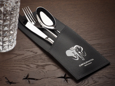 Logo trade promotional merchandise photo of: Cutlery case 1044318